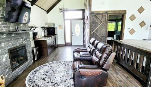 Casa de lujo en un árbol, 1 cama de matrimonio grande, vistas al campo de golf