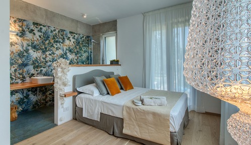 Habitación Deluxe doble, balcón, vistas al jardín