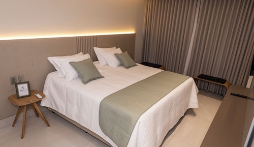 Habitación Premium, cocina, vistas a la ciudad