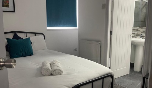 Habitación estándar doble, no fumadores, baño privado