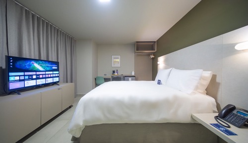 Habitación Premium doble, baño privado, vistas al jardín (One Queen Room 2.01)