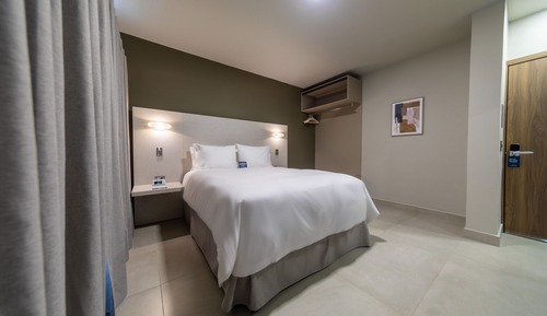 Habitación Premium doble, baño privado, vistas al jardín (One Queen Room 1.02)