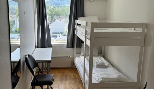 Habitación económica con 2 camas individuales, no fumadores, baño privado