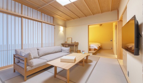 Suite superior, varias camas, no fumadores, vistas al jardín