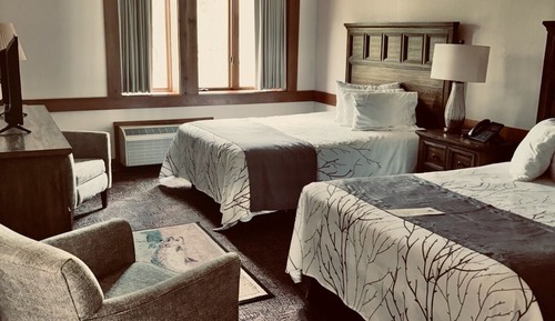 Suite estudio Confort, 2 camas de matrimonio, vistas a la montaña (118)