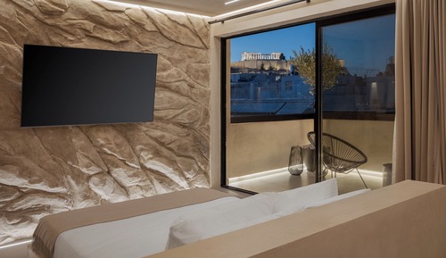Apartamento exclusivo, balcón, vistas a la ciudad