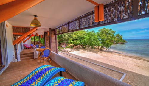 Habitación doble superior, 1 cama de matrimonio, vistas al mar