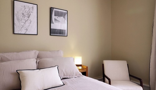 Habitación con 1 cama doble o 2 individuales, baño privado (Siza)