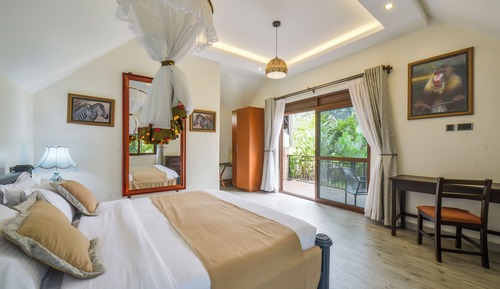 Habitación ejecutiva doble, vistas al jardín