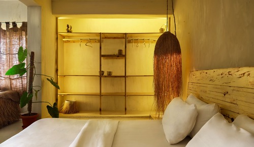 Suite Deluxe, 1 cama de matrimonio grande, no fumadores, vistas a la ciudad