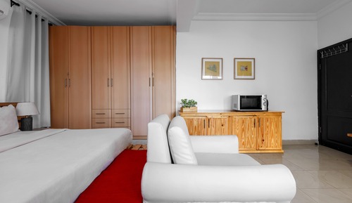 Suite Deluxe, 1 cama de matrimonio grande, no fumadores, vistas a la ciudad