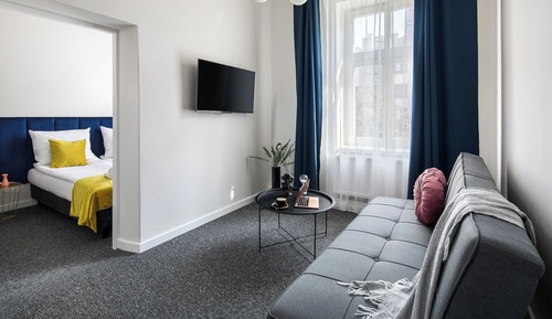 Apartamento Confort, 1 habitación, vistas al jardín