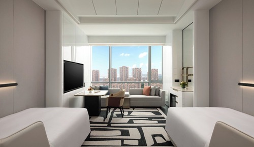 Habitación estándar, 2 camas dobles