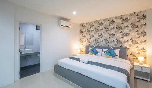 Habitación Deluxe con 1 cama doble o 2 individuales, microondas