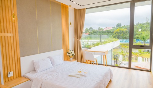 Habitación romántica, vistas al jardín