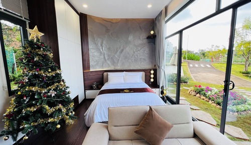 Villa junior, vistas al jardín