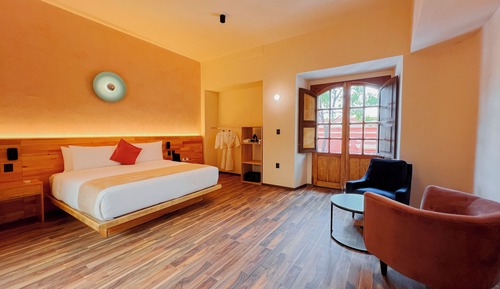 Suite Grand, balcón, vistas a la ciudad