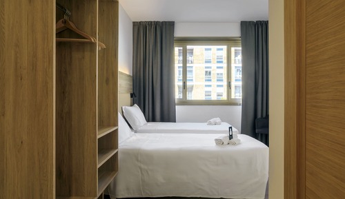 Habitación estándar con 2 camas individuales, no fumadores