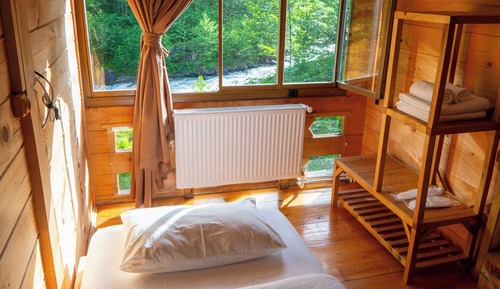 Chalet familiar, vistas al río