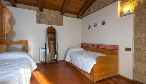Habitación cuádruple, vistas al jardín