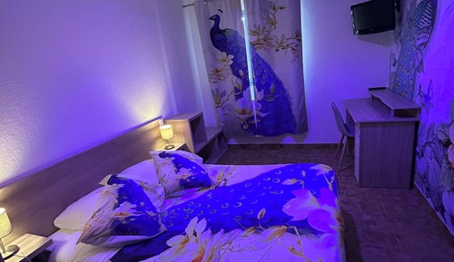 Habitación superior, vistas al jardín