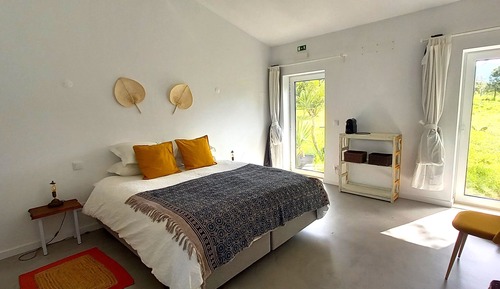 Habitación Deluxe con 1 cama doble o 2 individuales, balcón, vistas al jardín