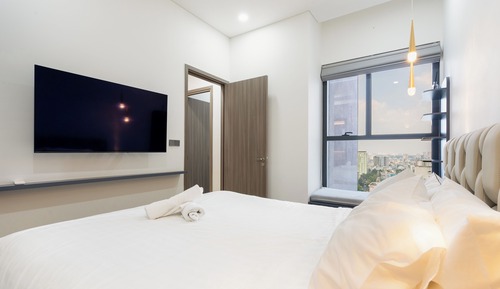 Apartamento clásico, vistas a la ciudad