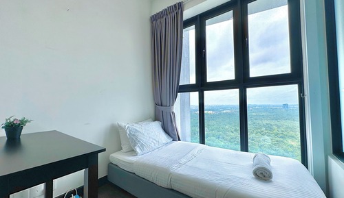 Dúplex Confort, 3 habitaciones, vistas a la ciudad