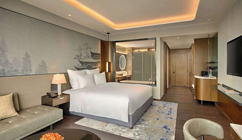 Habitación Deluxe, 1 cama de matrimonio grande, acceso al Business Lounge