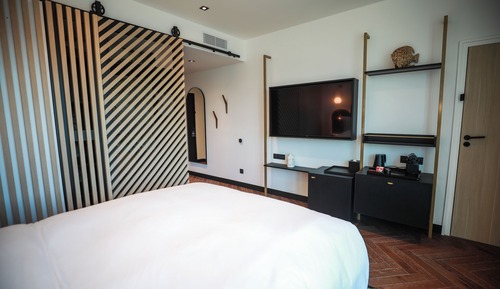 Habitación, 1 cama de matrimonio, vistas a la ciudad