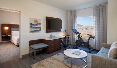 Habitación, 1 habitación, accesible en silla de ruedas (Comms, Roll-In Shower, Spin Bike)