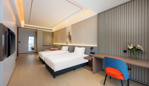 Habitación estándar, 2 camas dobles (High Floor)