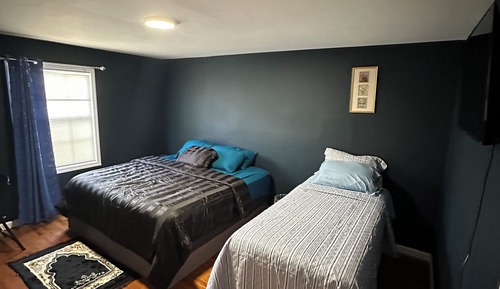 Habitación estándar con 1 cama doble o 2 individuales, 1 cama de matrimonio grande, no fumadores