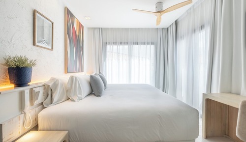 Habitación doble, balcón
