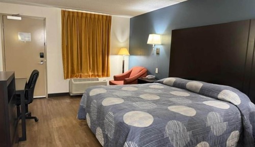 Habitación individual, vistas al parque
