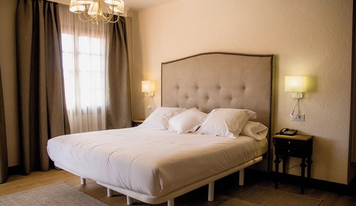 Habitación superior, vistas al jardín