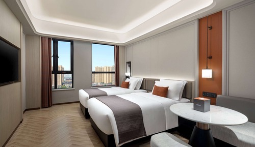 Habitación Deluxe, 2 camas individuales, no fumadores, vistas a la ciudad