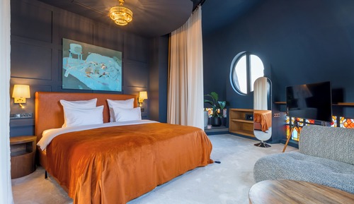 Suite romántica, vistas a la ciudad