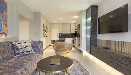 Apartamento de lujo, 2 habitaciones, no fumadores, vistas a la ciudad
