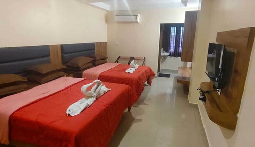 Habitación cuádruple, 2 camas de matrimonio