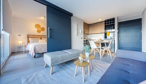 Apartamento superior, 1 habitación, balcón, vistas a la ciudad