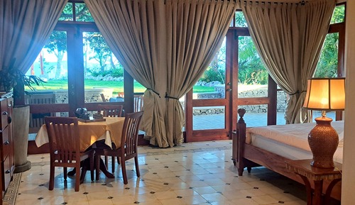 Habitación estándar doble, vistas al jardín