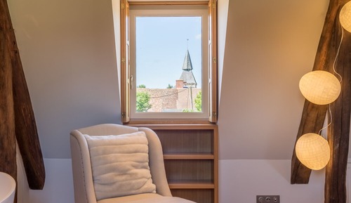 Habitación cuádruple, vistas al jardín