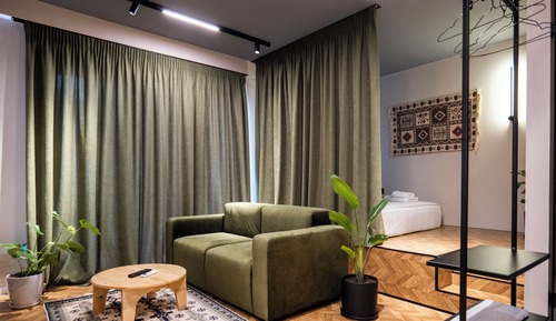 Suite estudio Deluxe, vistas a la ciudad