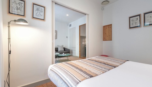 Apartamento, vistas al jardín