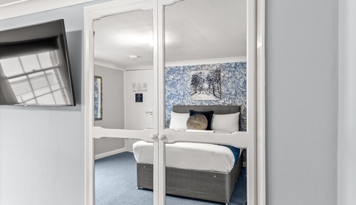 Habitación estándar doble, baño privado