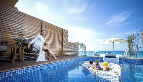 Habitación estándar, balcón, vistas al mar