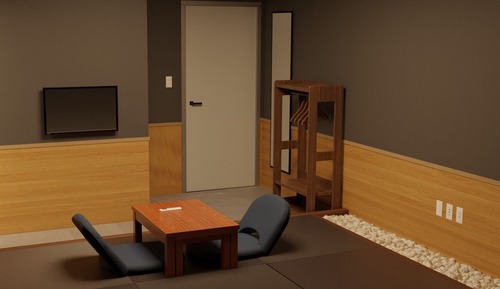 Habitación doble superior, futón, no fumadores, baño privado