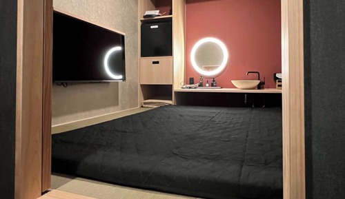 Habitación básica doble, no fumadores (Japanese-Style,Private Sauna)