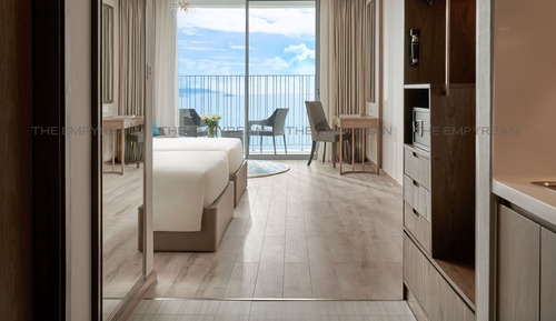 Habitación Deluxe con 1 cama doble o 2 individuales, vistas a la ciudad